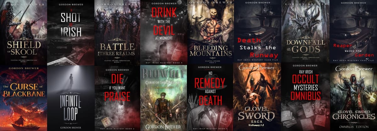 My Novels (Print, Ebook and AudioBook)