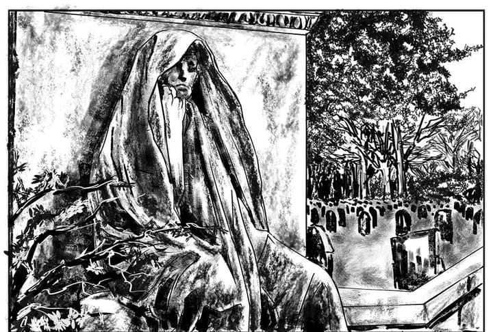 Draft Panels of Upcoming Issue 1