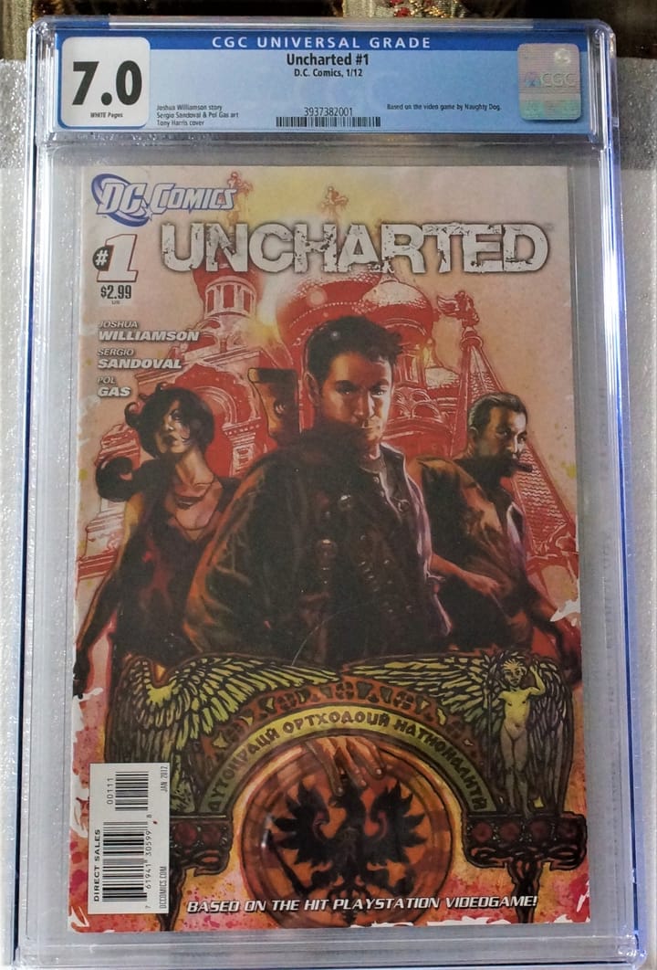 Uncharted #1 DC 2012